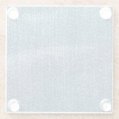 Dessous-de-verre En Verre Denim (Dos)