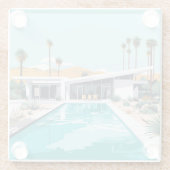 DESSOUS-DE-VERRE EN VERRE DÉSERT VIVANT #2 (Dos)