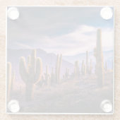 Dessous-de-verre En Verre Deserts | Cactus Landscape Argentina (Dos)