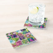 Dessous-de-verre En Verre Design de Noël (Incliné)