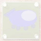 Dessous-de-verre En Verre Dessous de verre (Dos)