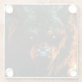 Dessous-de-verre En Verre Dessous de verre (Dos)