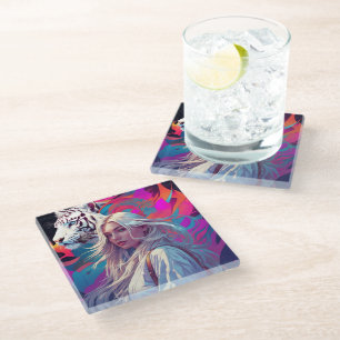 Dessous-de-verre En Verre Dessous de verre