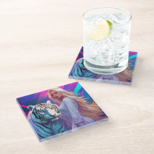 Dessous-de-verre En Verre Dessous de verre