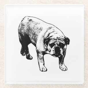 Dessous-de-verre En Verre Dessous de verre à la sonnerie libre