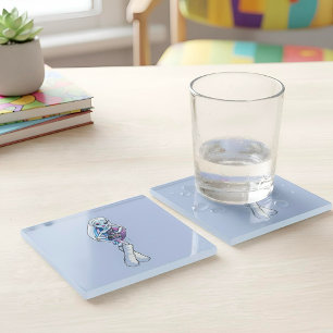 Dessous-de-verre En Verre Dessous de verre abbaye