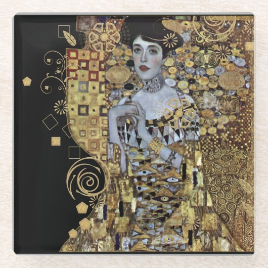 Dessous-de-verre En Verre Dessous de verre Adele Klimt (Devant)
