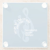 Dessous-de-verre En Verre Dessous de verre BMS100 (Dos)