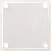 Dessous-de-verre En Verre Dessous de verre Brown foncés (Dos)