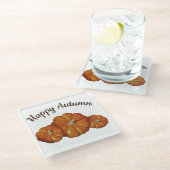 Dessous-de-verre En Verre Dessous de verre citrouille (Incliné)