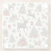 Dessous-de-verre En Verre Dessous de verre de Noël (Dos)