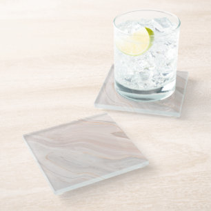 Dessous-de-verre En Verre Dessous de verre décoratif en verre fini marbre ro