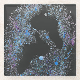 Dessous-de-verre En Verre Dessous de verre d'Escalade de chaussures