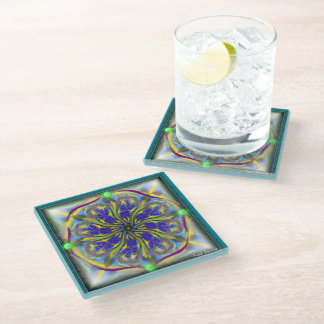Dessous-de-verre En Verre Dessous de verre en verre