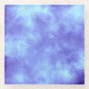 Dessous-de-verre En Verre Dessous de verre en verre à effet de nuage de temp