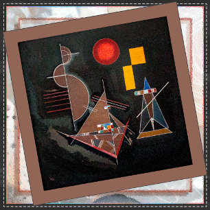 Dessous-de-verre En Verre Dessous de verre en verre - Abstrait - Wassily Kan