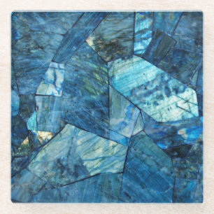 Dessous-de-verre En Verre Dessous de verre en verre de fracture de pierre