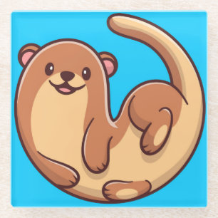 Dessous-de-verre En Verre Dessous de verre en verre de Otter
