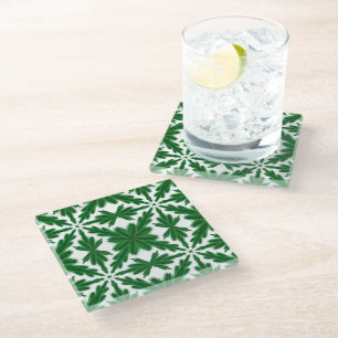 Dessous-de-verre En Verre Dessous de verre en verre de Pine Mandala