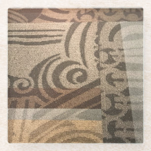 Dessous-de-verre En Verre Dessous de verre en verre de tapis de Nashville