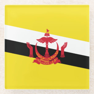 Dessous-de-verre En Verre Dessous de verre en verre du drapeau patriotique d