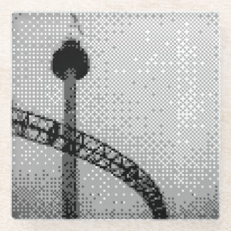 Dessous-de-verre En Verre dessous de verre en verre du parc d'attractions