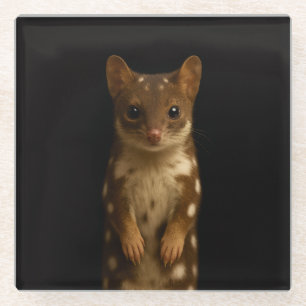 Dessous-de-verre En Verre Dessous de verre en verre luxueux noir 4, Quoll su