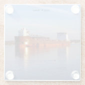 Dessous-de-verre En Verre Dessous de verre en verre Mark W. Barker (Dos)