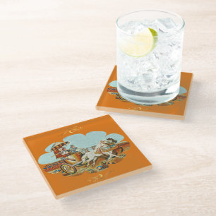 Dessous-de-verre En Verre Dessous de verre en verre Reine Shamiram