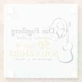 Dessous-de-verre En Verre DESSOUS DE VERRE Fête de fin de semaine 2024 (Dos)