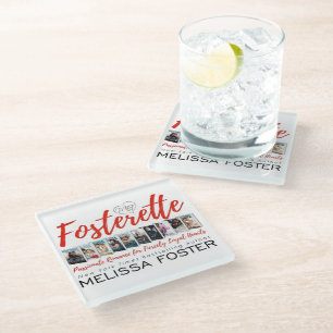 Dessous-de-verre En Verre Dessous de verre Fosterette
