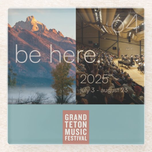 Dessous-de-verre En Verre Dessous de verre GTMF 2025 (Devant)