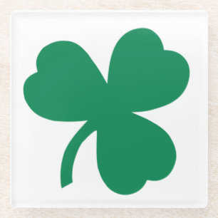 Dessous-de-verre En Verre Dessous de verre irlandais en verre de Clover