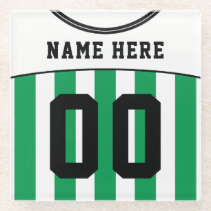 Dessous-de-verre En Verre Dessous de verre Jersey, Football