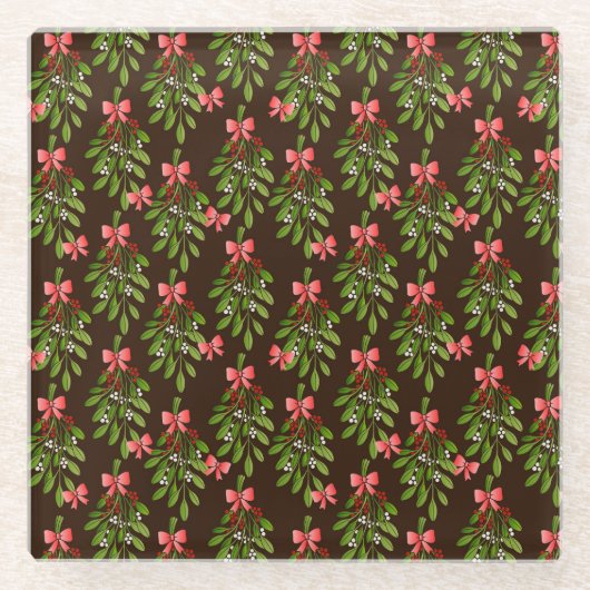 Dessous-de-verre En Verre Dessous de verre Mistletoe (Devant)