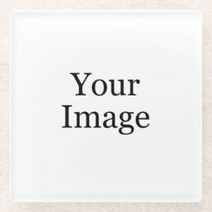 Dessous-de-verre En Verre Dessous de verre photo personnalisé