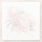 Dessous-de-verre En Verre Dessous de verre Pies Roses (Dos)