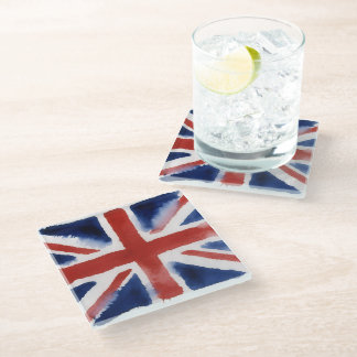 Dessous-de-verre En Verre Dessous de verre Union Jack en verre