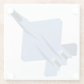 Dessous-de-verre En Verre dessous de verre YF-23 Black Widow II (Dos)