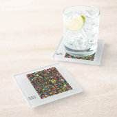 Dessous-de-verre En Verre "Dimanche de Pâques" (Incliné)