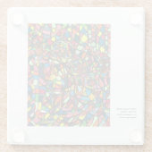 Dessous-de-verre En Verre "Dimanche de Pâques" (Dos)