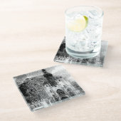 Dessous-de-verre En Verre dinant d'art pixel (Incliné)