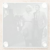 Dessous-de-verre En Verre Dire l'adieu (Dos)