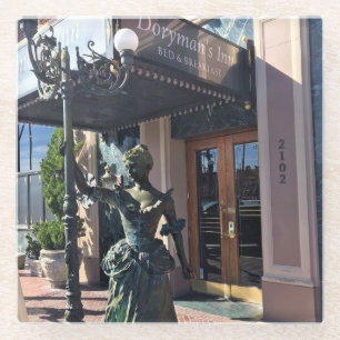 Dessous-de-verre En Verre Doryman's Inn, Newport Beach, Californie