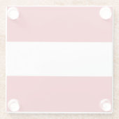 Dessous-de-verre En Verre Drapeau autrichien (Dos)