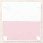 Dessous-de-verre En Verre Drapeau de Pologne (Dos)