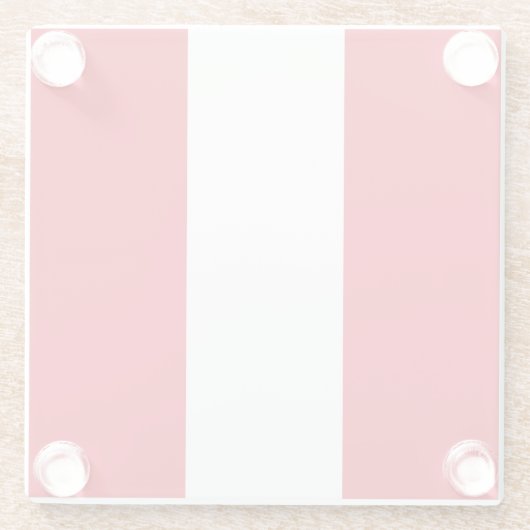 Dessous-de-verre En Verre Drapeau du Pérou (Dos)