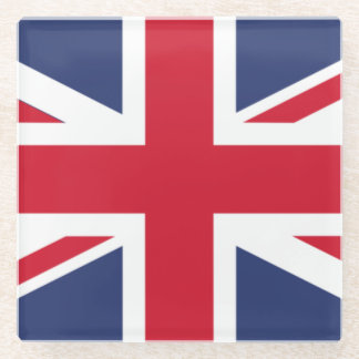 Dessous-de-verre En Verre Drapeau du Royaume-Uni