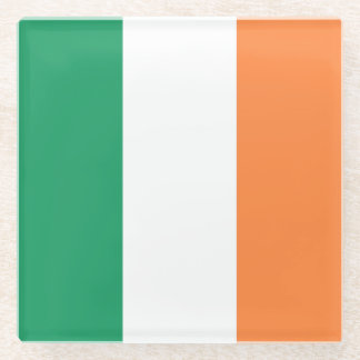 Dessous-de-verre En Verre Drapeau irlandais
