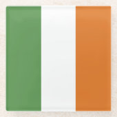 Dessous-de-verre En Verre Drapeau irlandais (Devant)